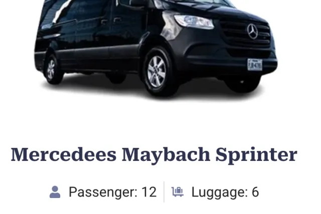 maybach sprinter rental