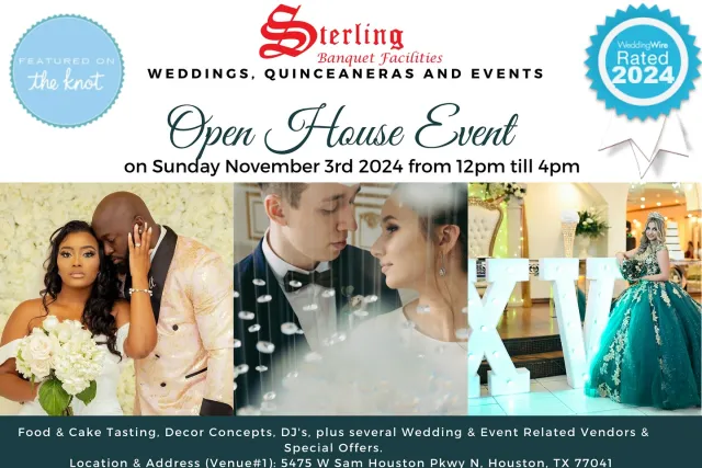 sterling banquet hall open house nov 3 2024