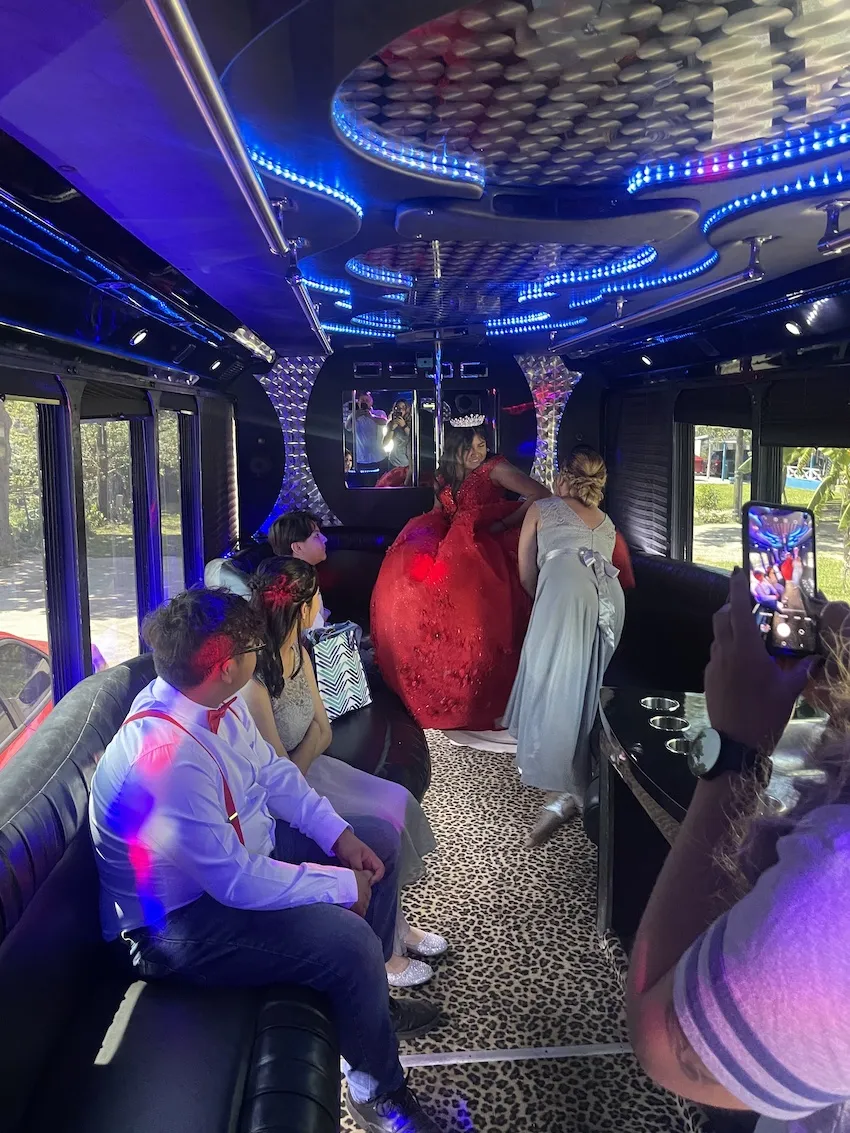 Party Bus Interior