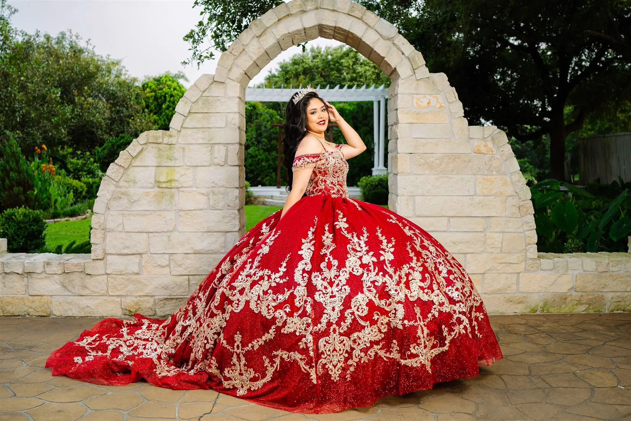 Grand Rose Ballroom Outdoor Venue for Quinceaneras